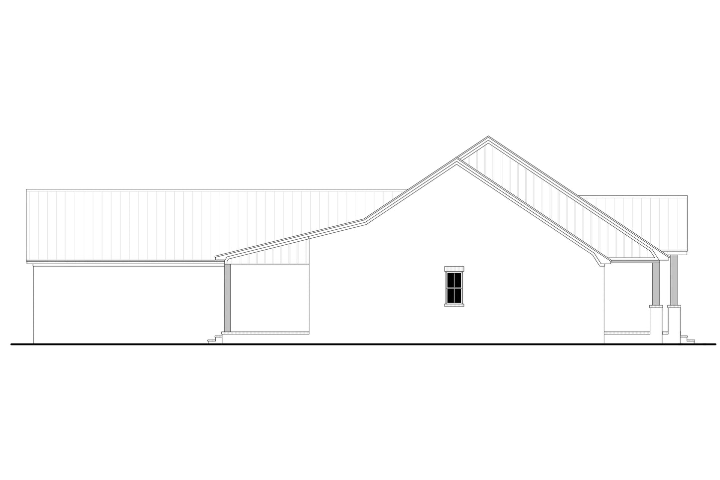 HPZ-26014 Trent Farmhouse Plan