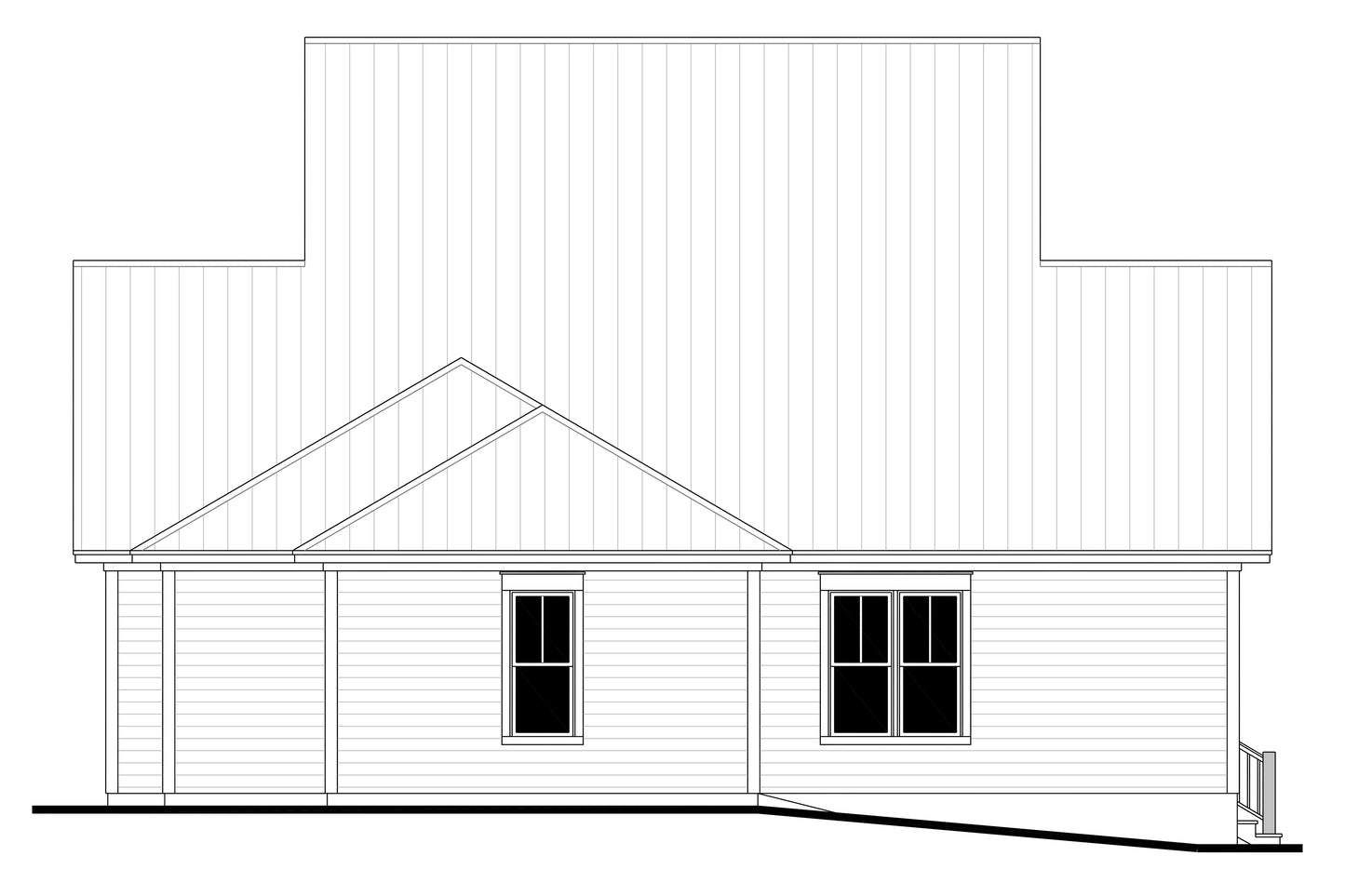 HPZ-26020 Farrell Farmhouse Plan