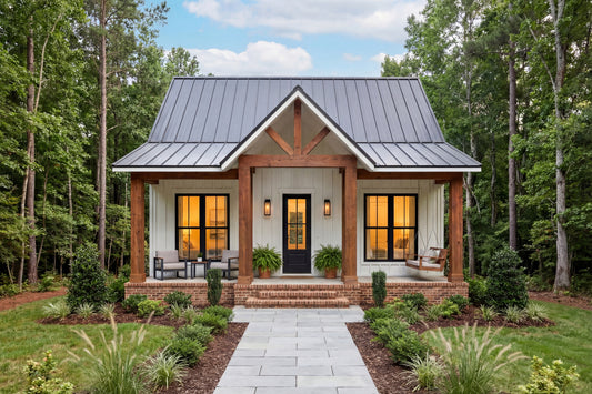 HPZ-26022 Caleb Farmhouse Plan