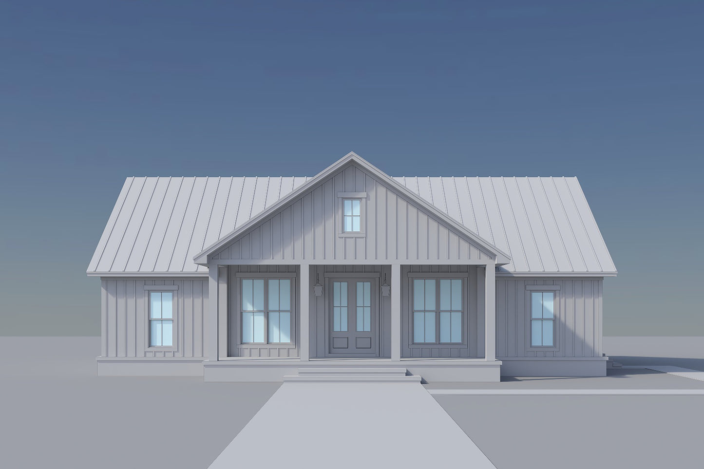 HPZ-26023 Clara Farmhouse Plan