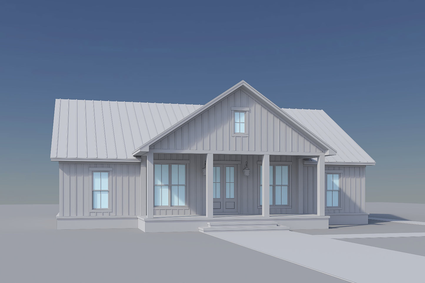 HPZ-26023 Clara Farmhouse Plan
