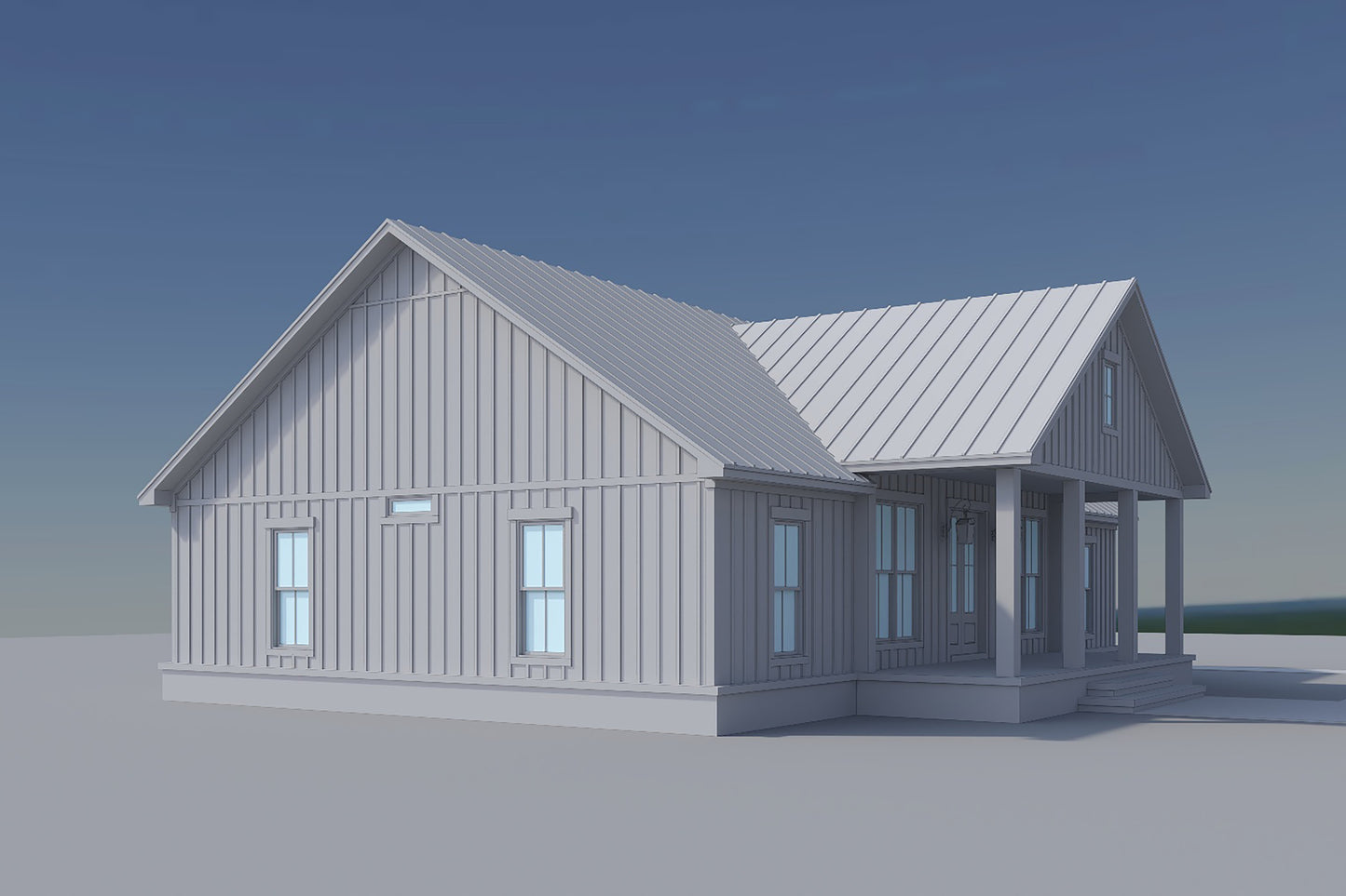HPZ-26023 Clara Farmhouse Plan