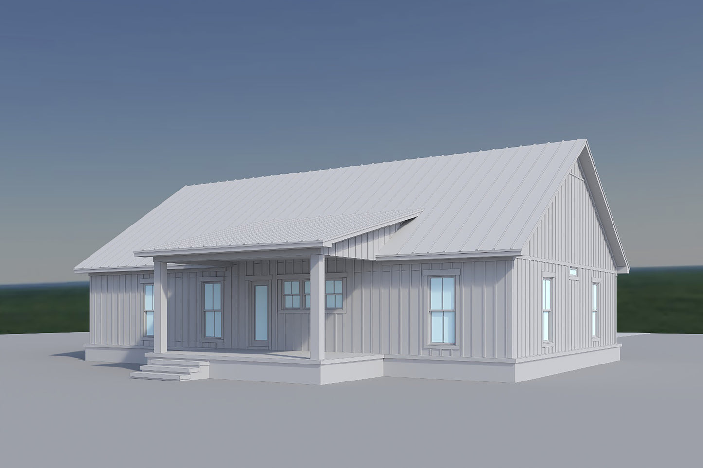 HPZ-26023 Clara Farmhouse Plan