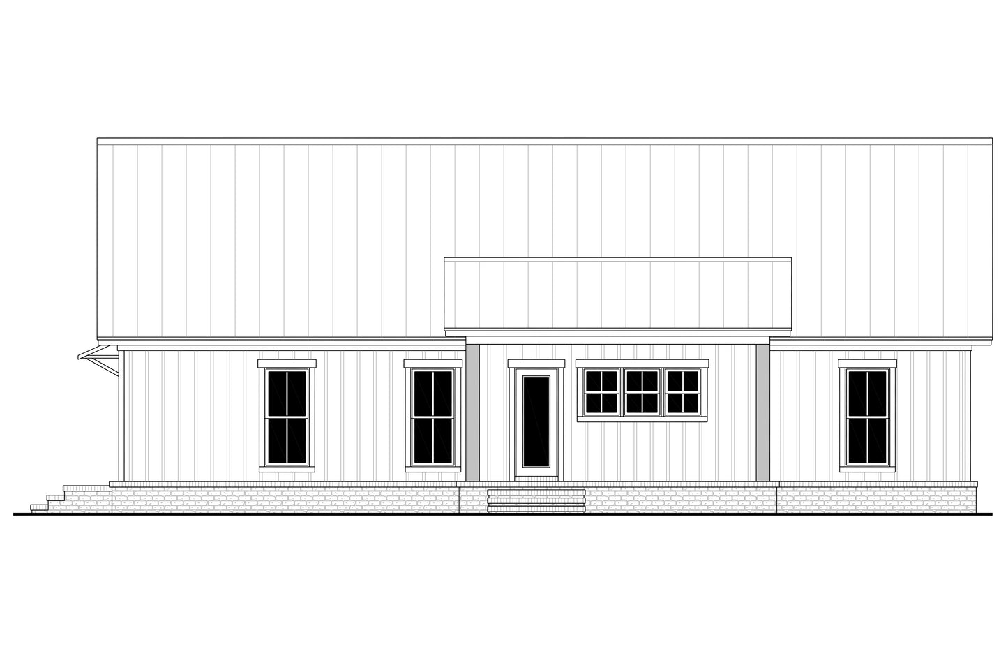 HPZ-26023 Clara Farmhouse Plan