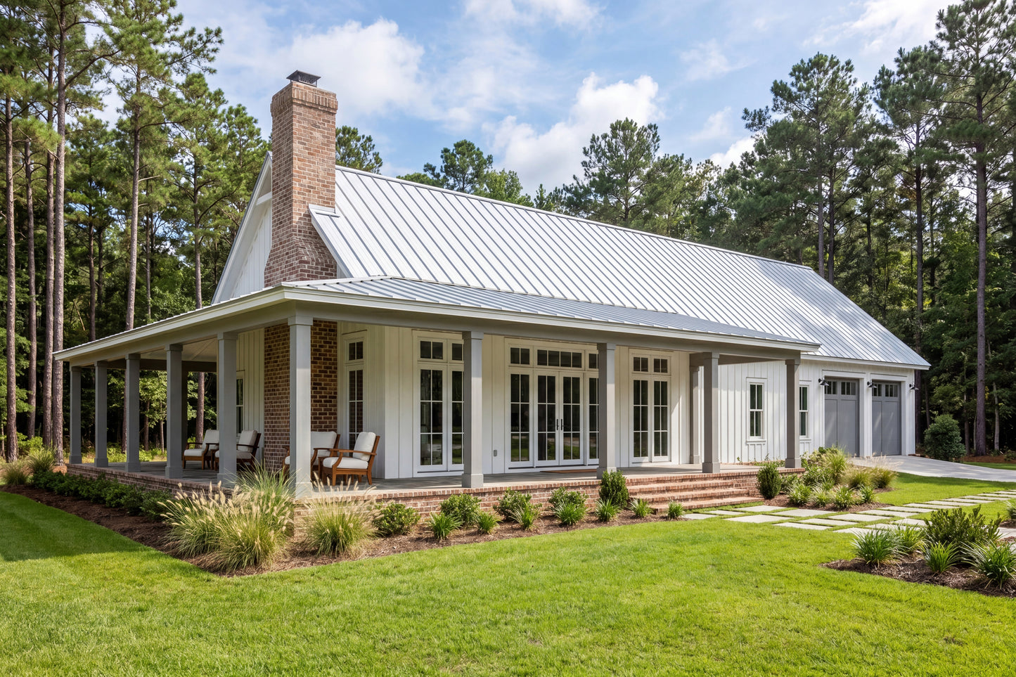 HPZ-26024 Abel Barndominium House Plan