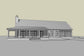 HPZ-26024 Abel Barndominium House Plan