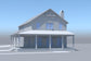 HPZ-26025 Karen Barndominium House Plan