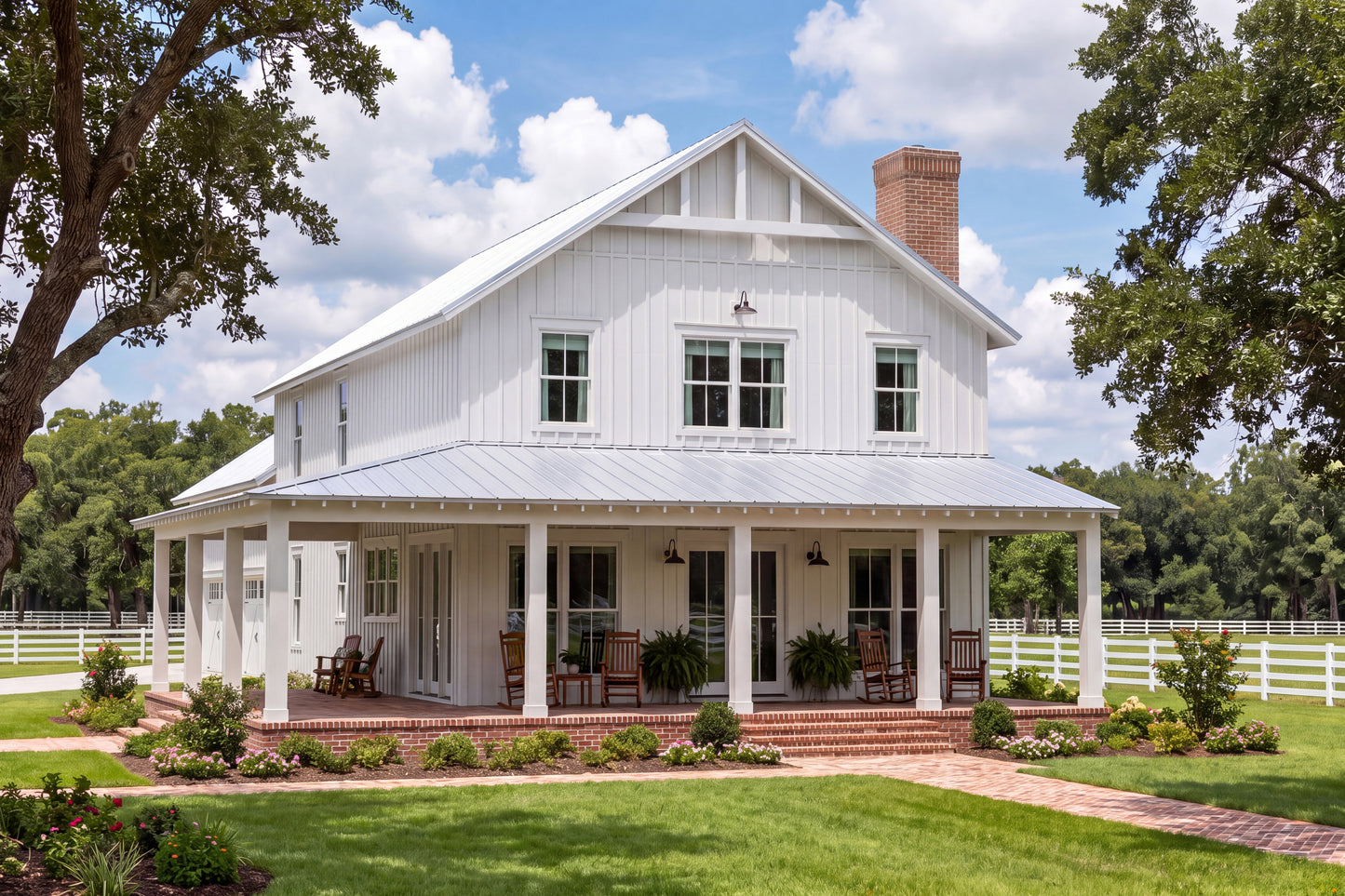 HPZ-26025 Karen Barndominium House Plan