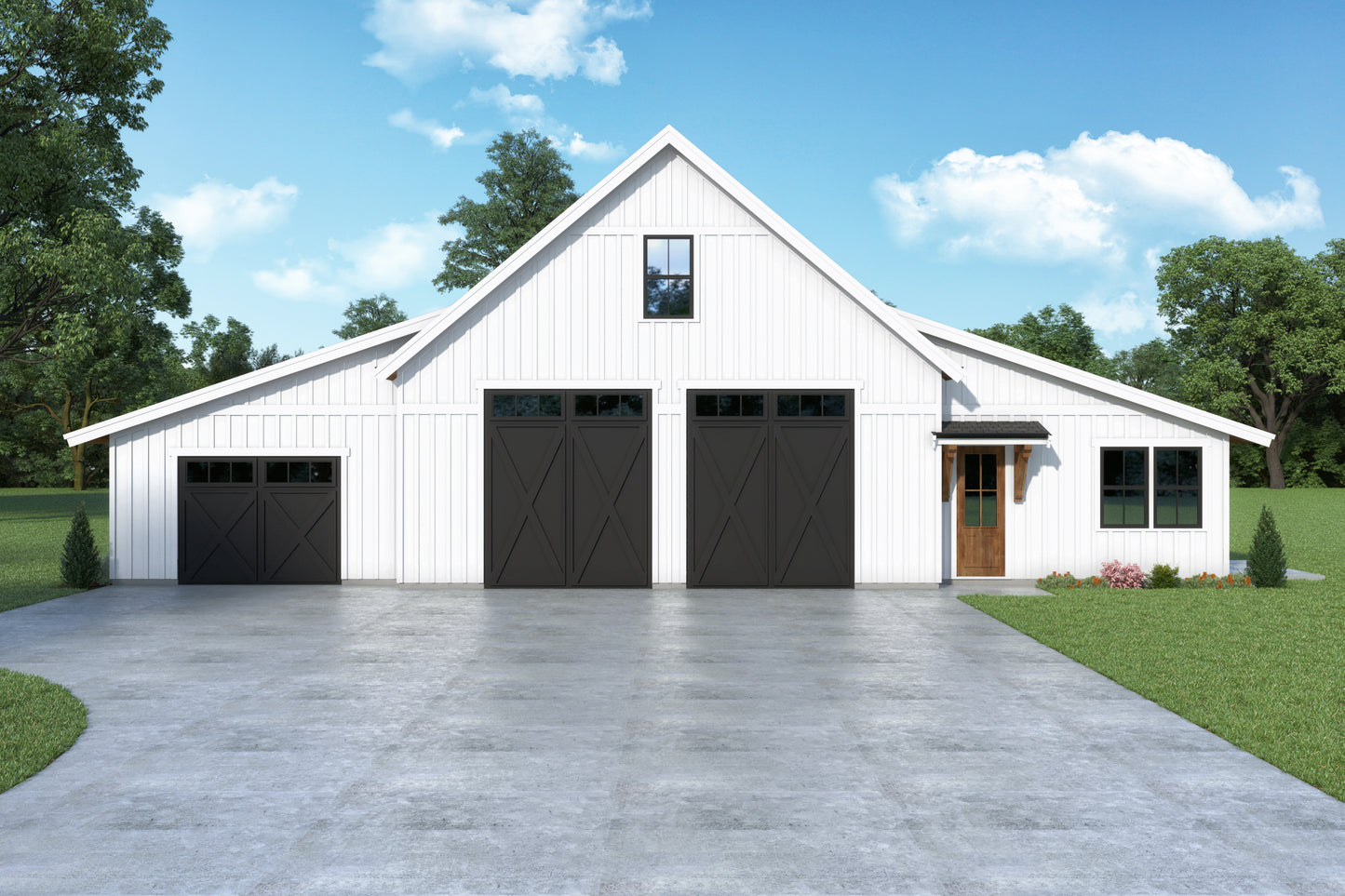 JRW-10003 Gilmore Barndominium House Plan
