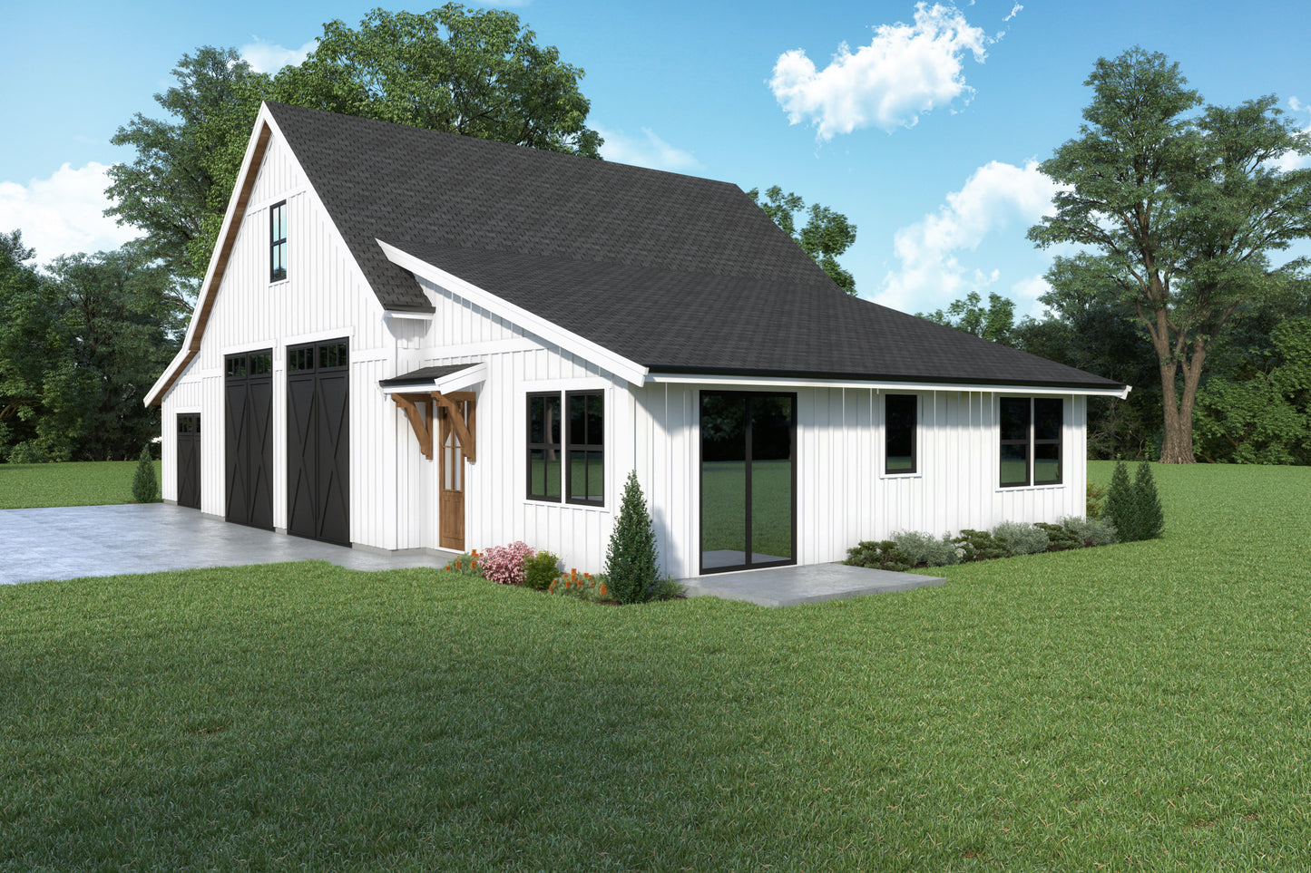JRW-10003 Gilmore Barndominium House Plan