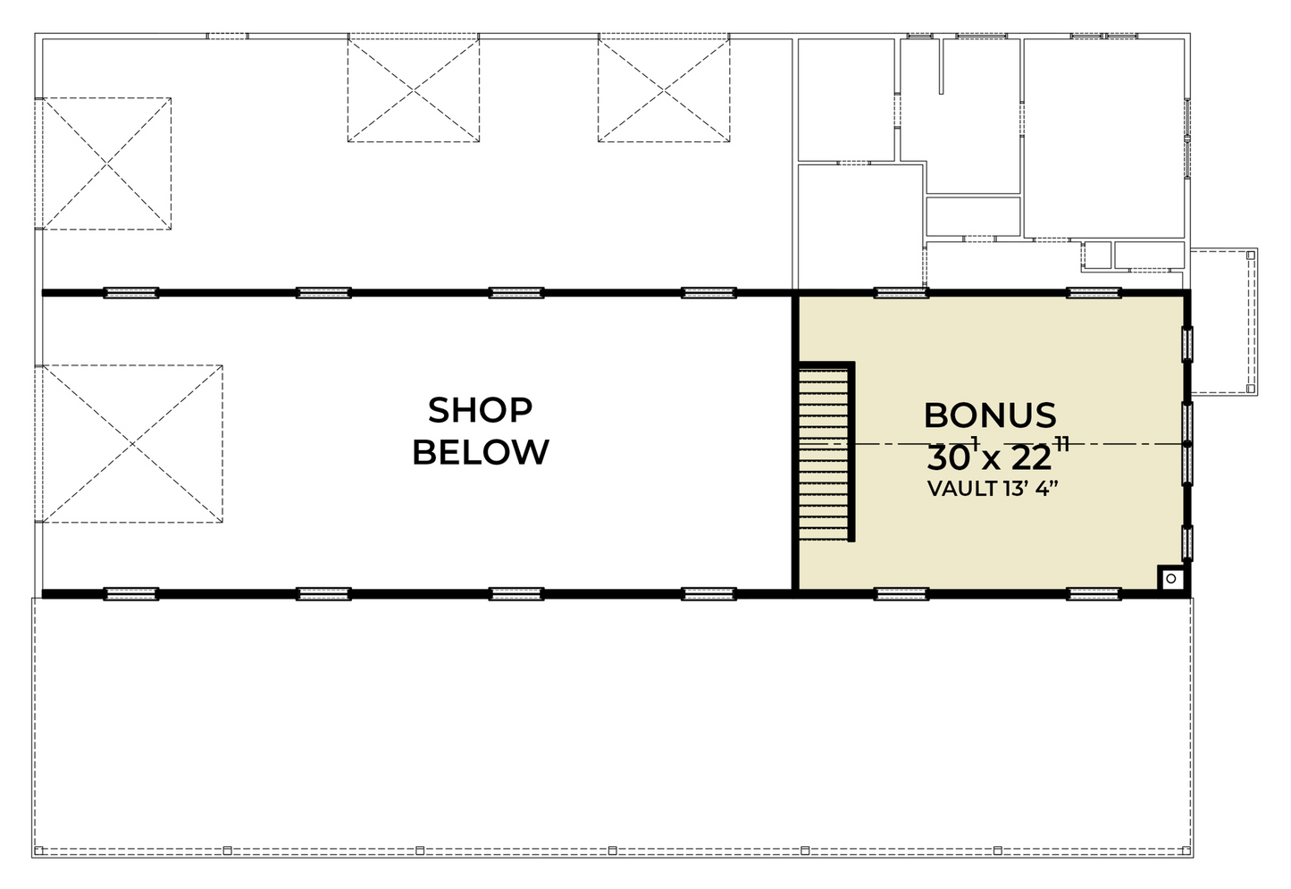 JRW-10008 Darlene Barndominium House Plan