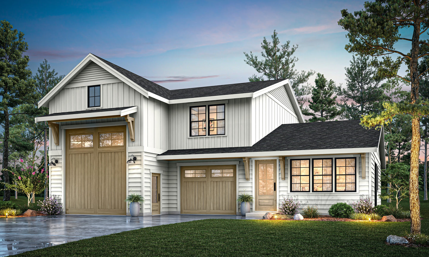 JRW-10012 Miranda Barndominium House Plan