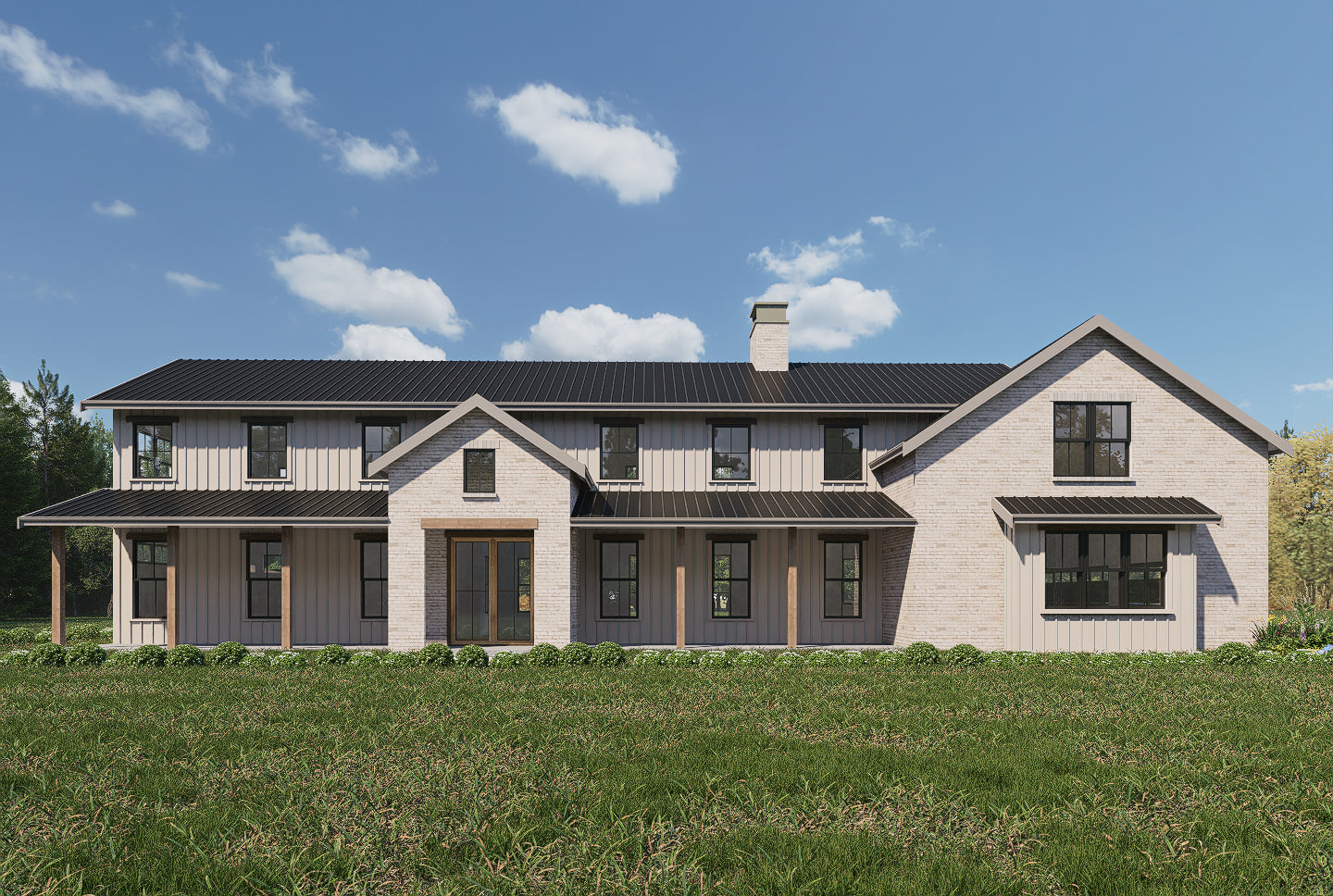 JRW-10014 Colleen Barndominium House Plan