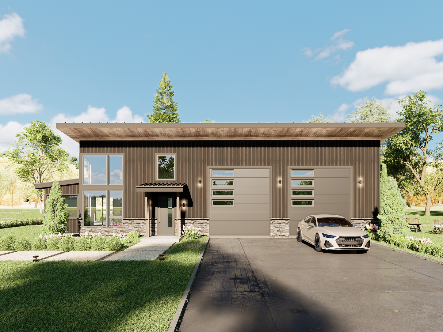 JRW-10015 Billy Barndominium House Plan