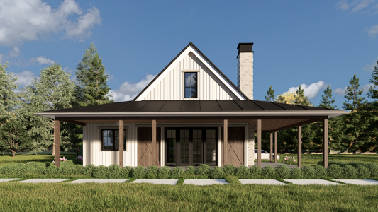 JRW-10016 Ella Barndominium House Plan