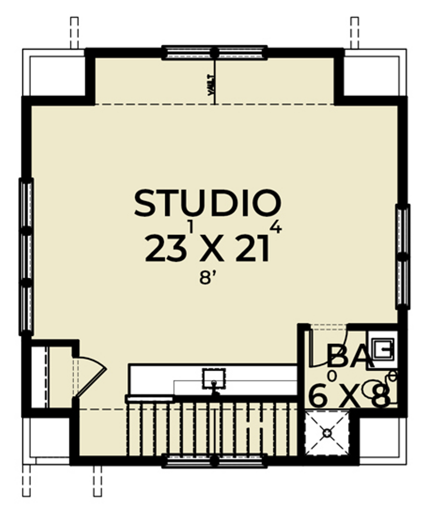 JRW-10017 Moore Barndominium House Plan