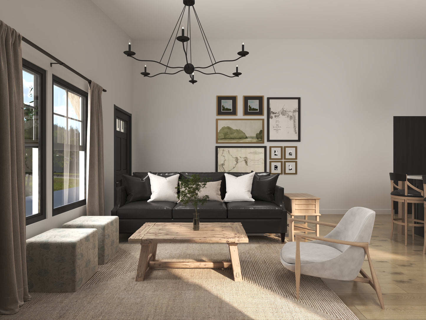 JRW-10018 Crista Barndominium House Plan