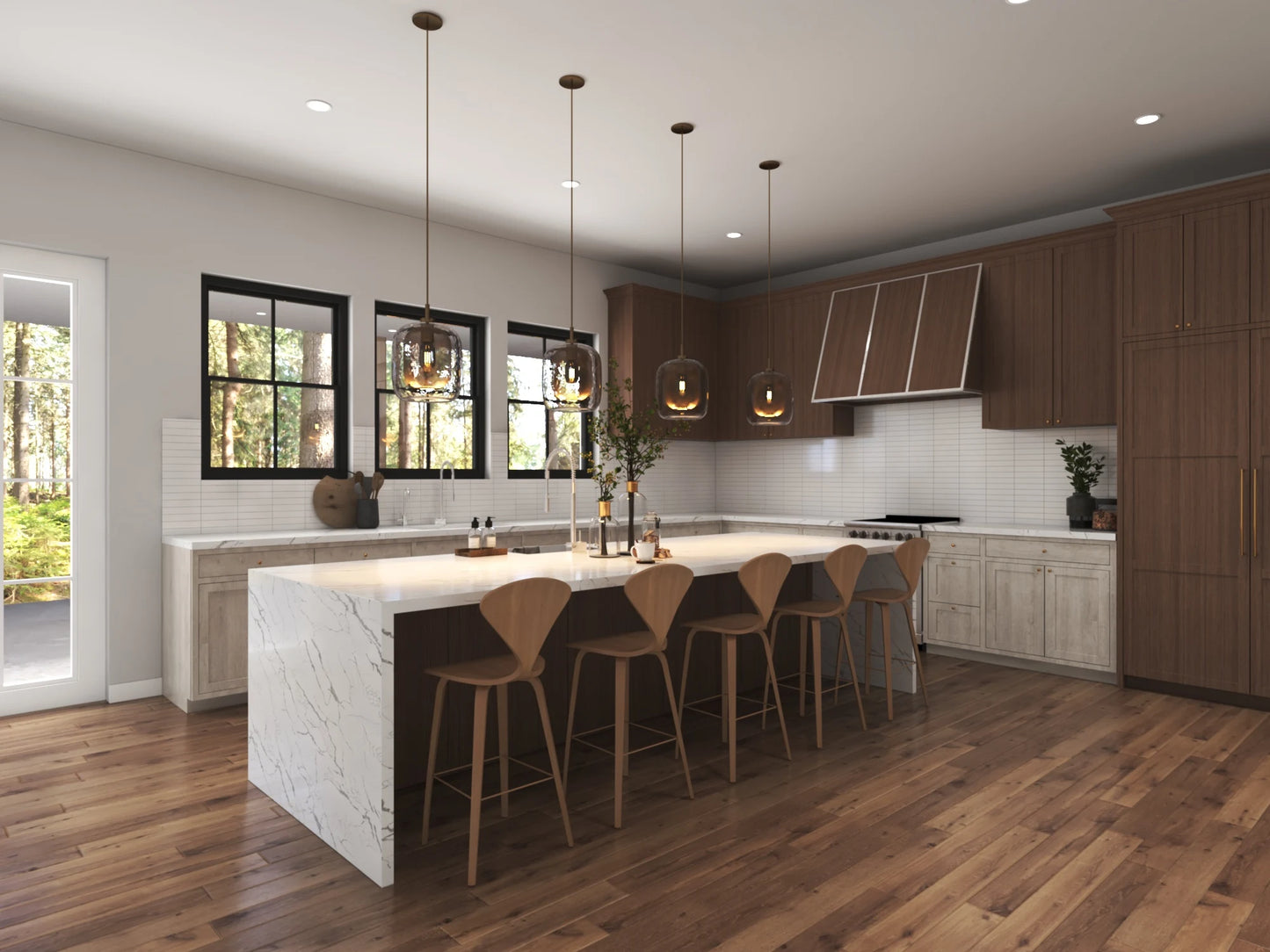 PL-60707-K Kessler Barndominium House Plan