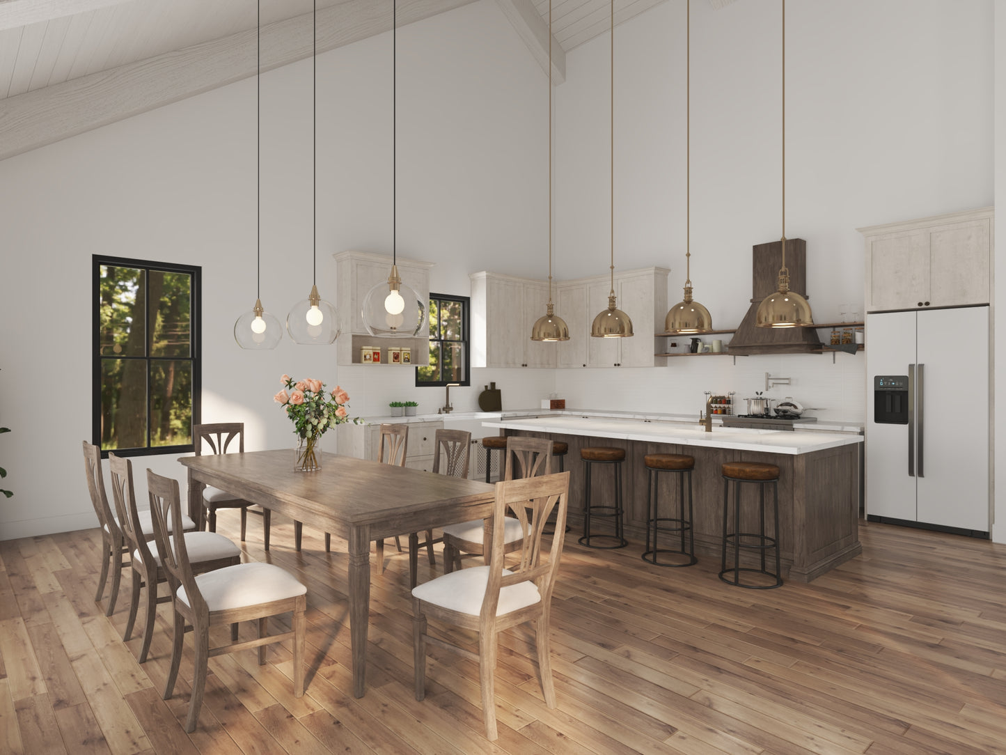 BCO-40066 Bullchase Barndominium House Plan