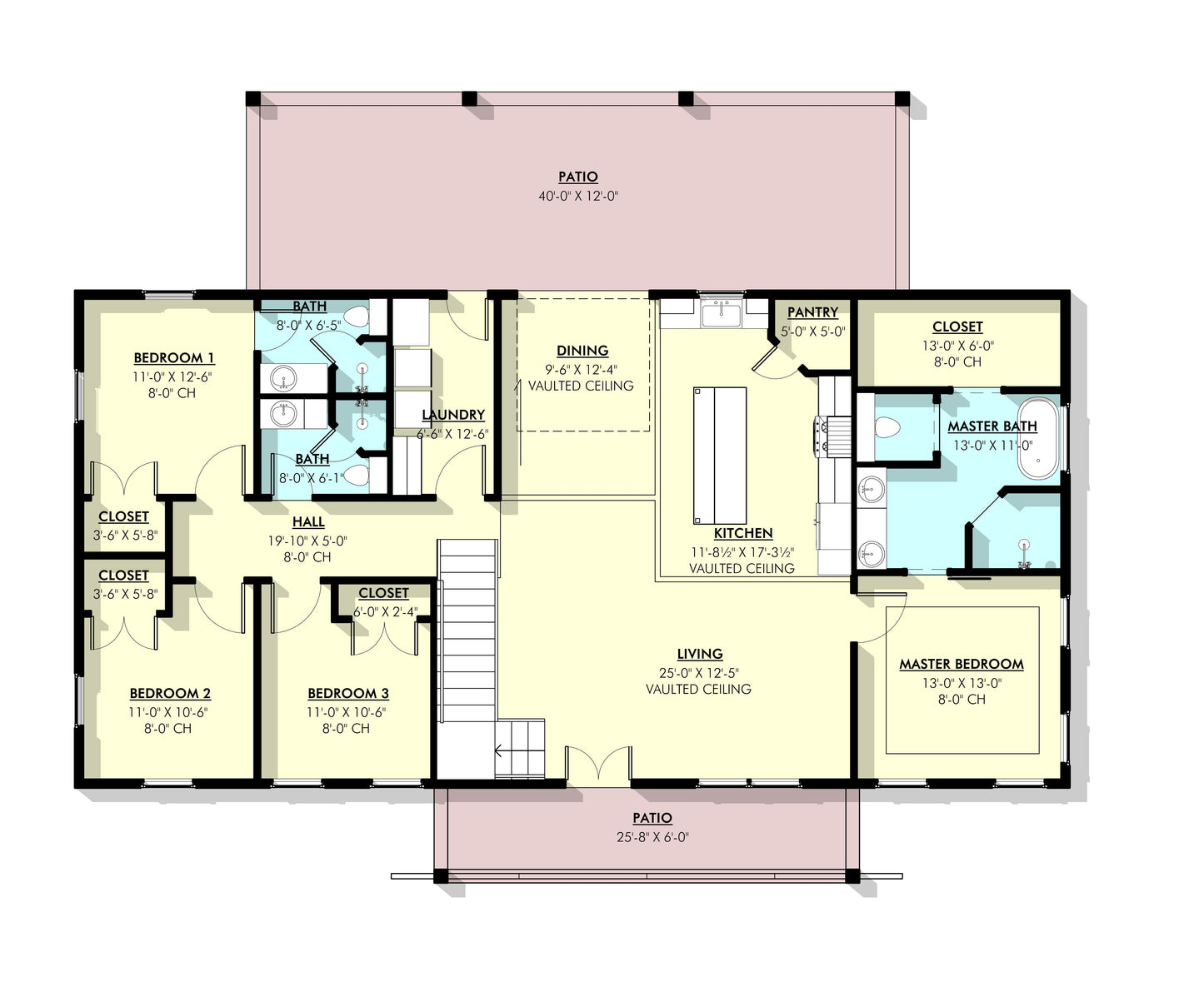 LP-2807 Wescott Barndominium House Plans