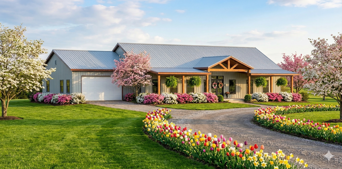 LP-3201 Zephyr Barndominium House Plan