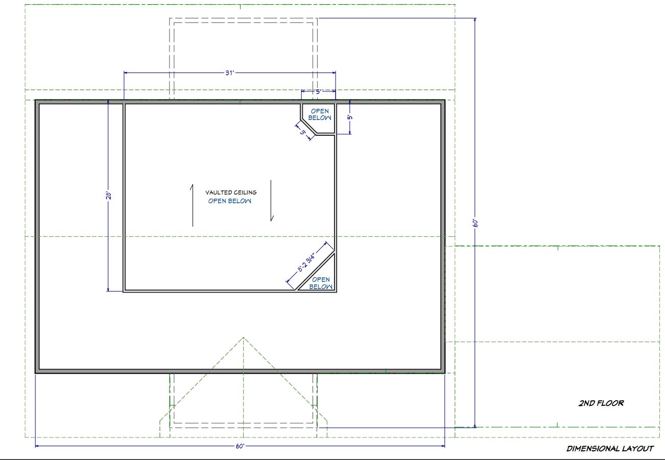 LP-3203 Aurora Barndominium House Plan