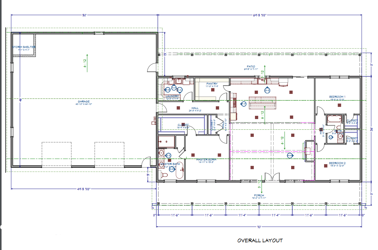 LP-3207 Grace Barndominium House Plan