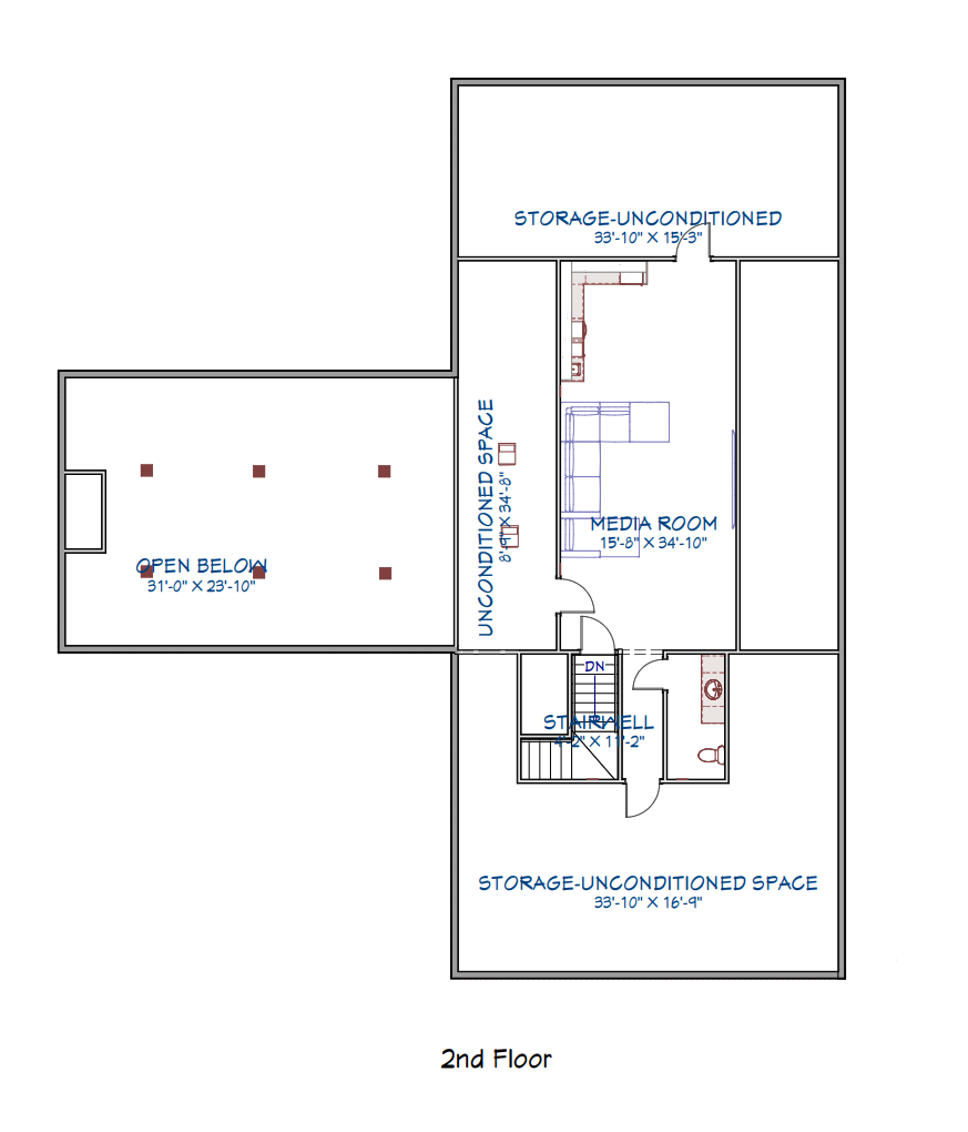 LP-3209 Leanos Barndominium House Plan