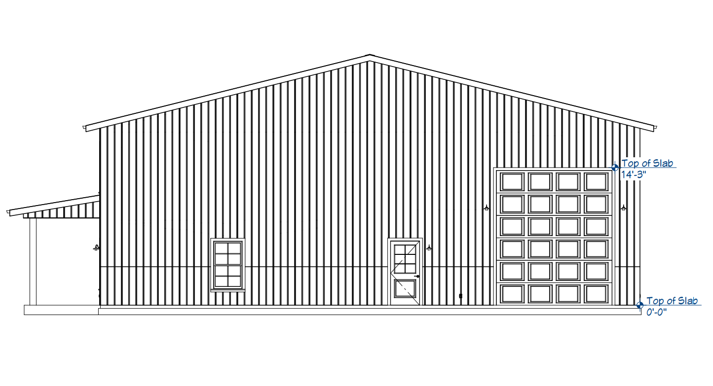 LP-71006 Holly Barndominium House Plan