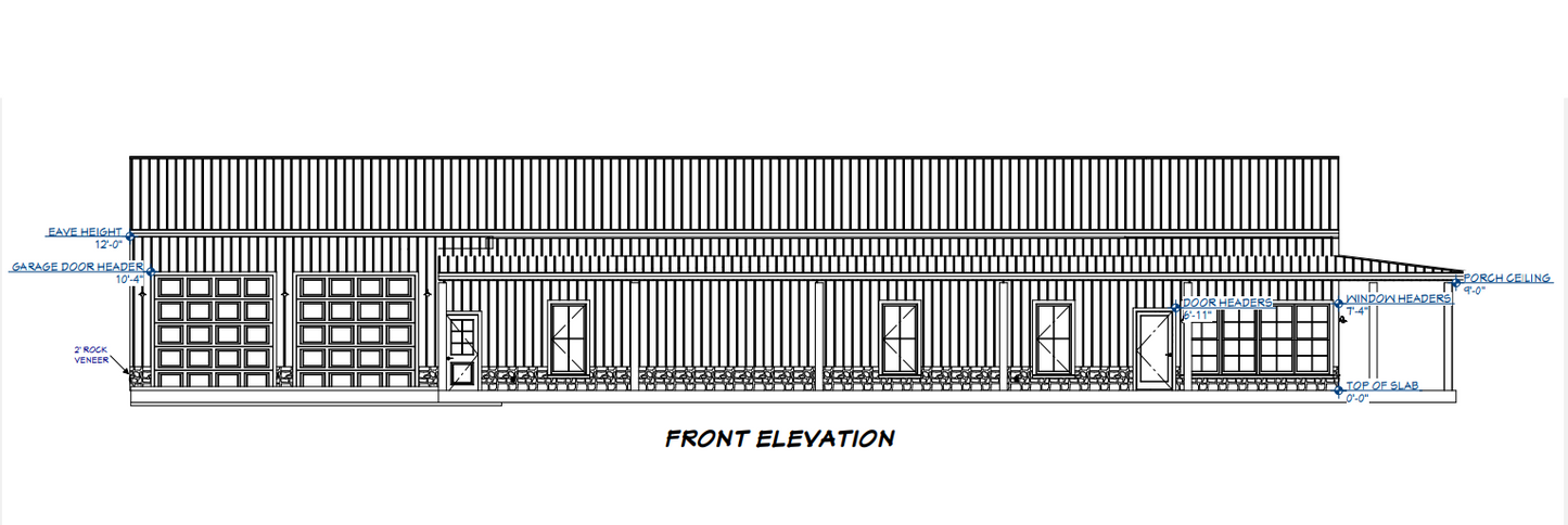 LP-71007 Mill Barndominium House Plan