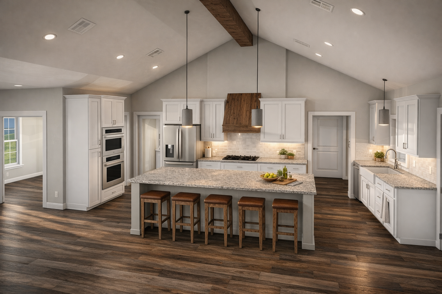 LP-71011 Flint Barndominium House Plan