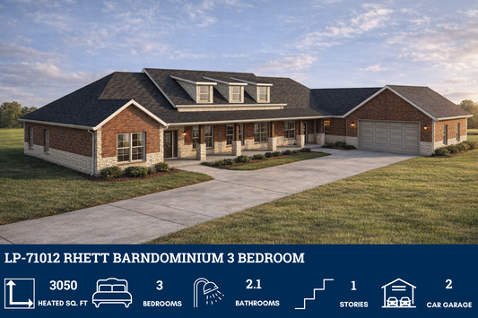 LP-71012 Rhett Barndominium House Plan