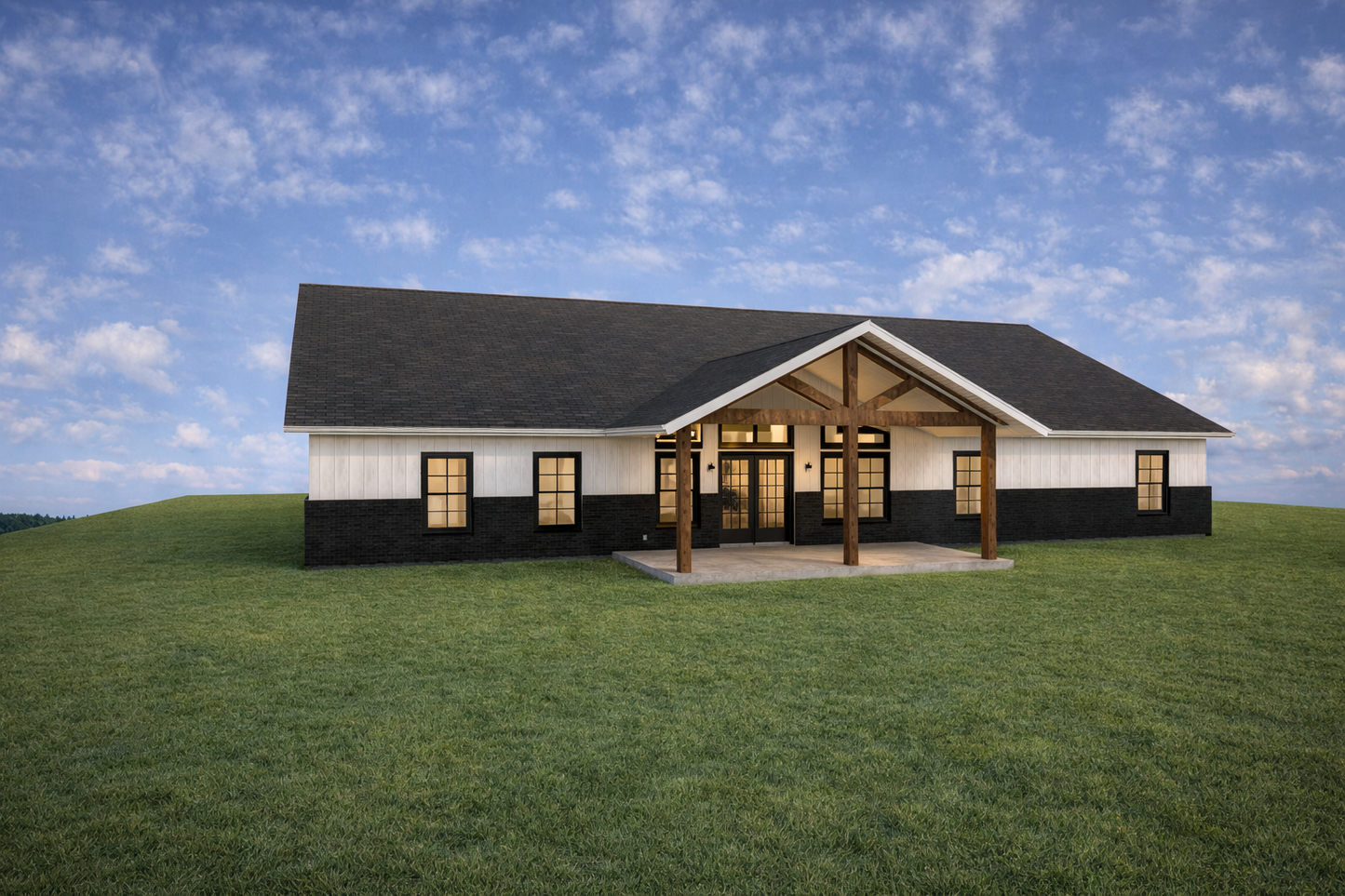 LP-71013 Pierce Barndominium House Plan