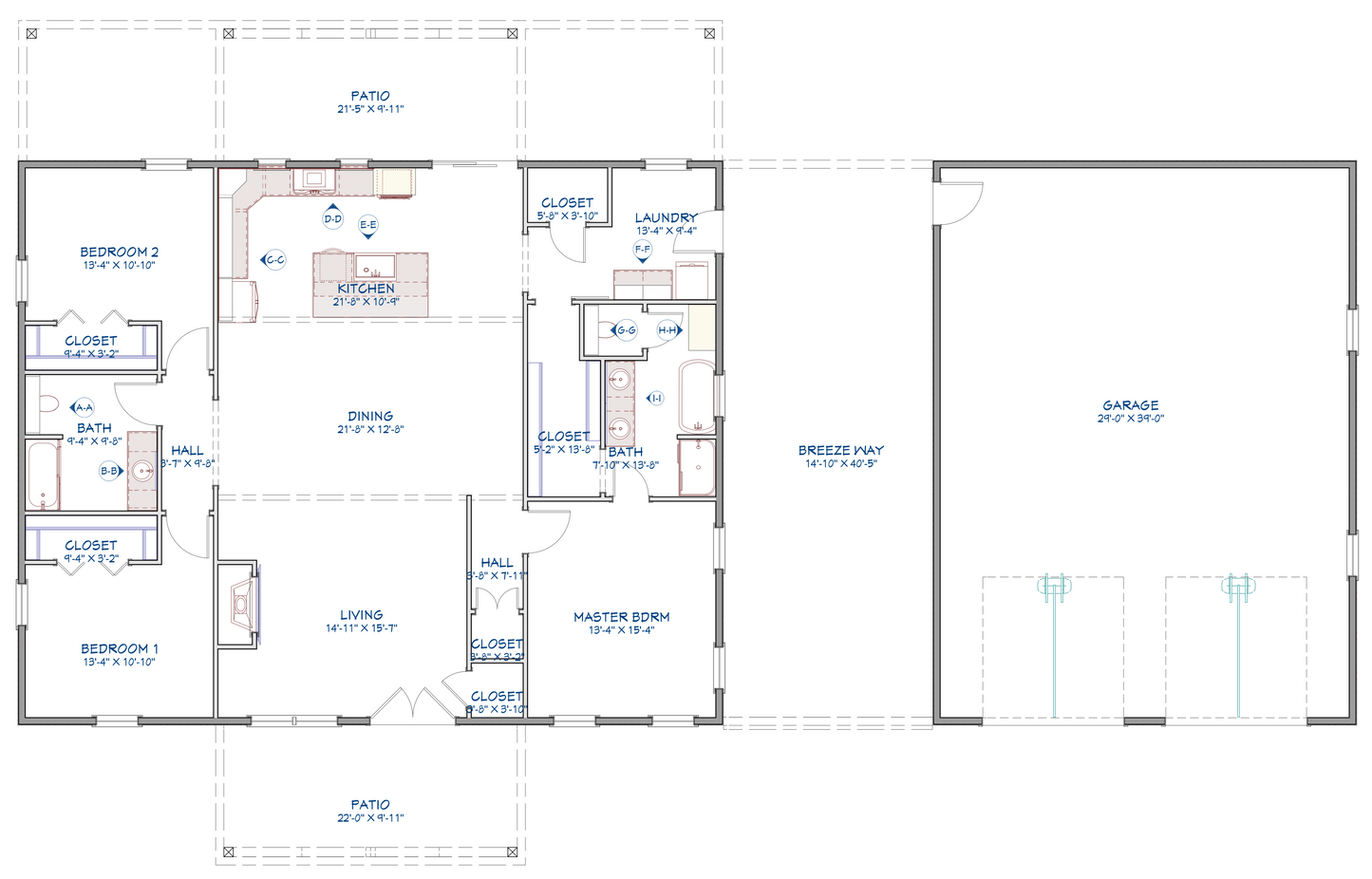 LP-1006 Hazel Barndominium House Plans