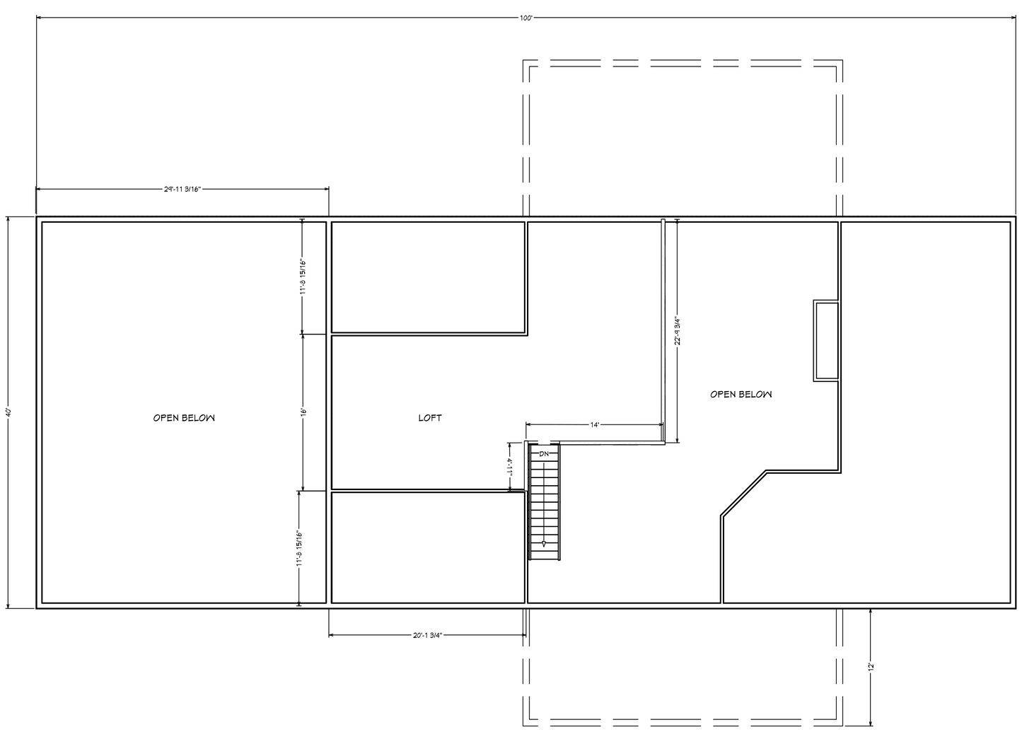 LP-2802 Marcus Barndominium House Plans