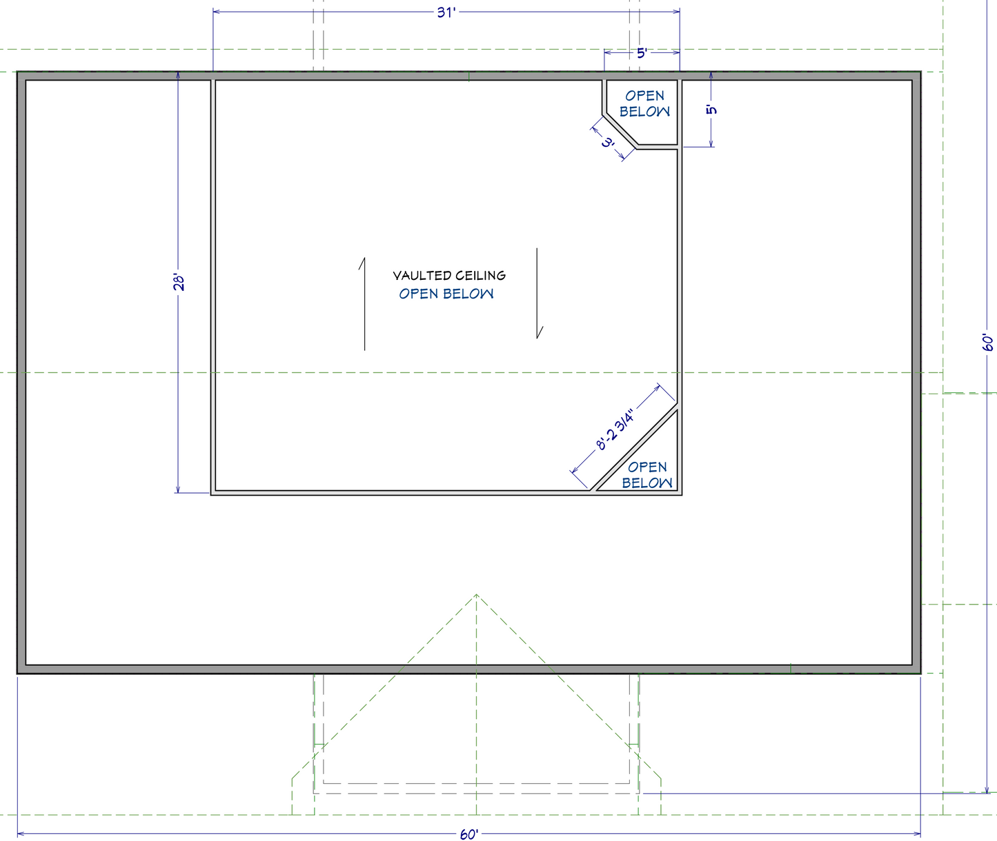 LP-3203 Aurora Barndominium House Plan