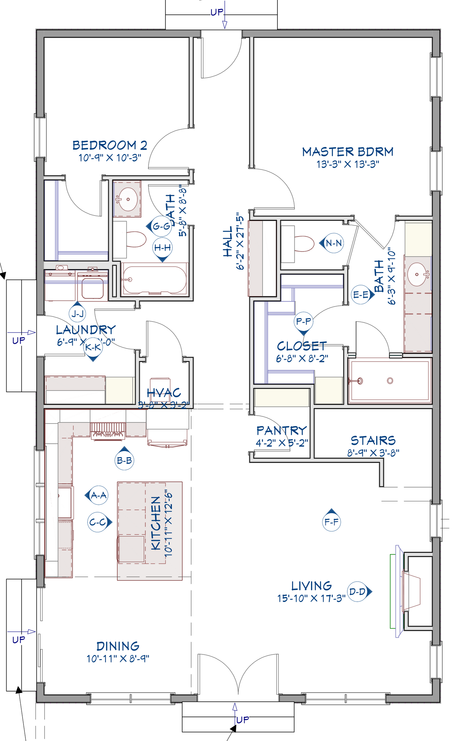 LP-71009 Bell Barndominium House Plan