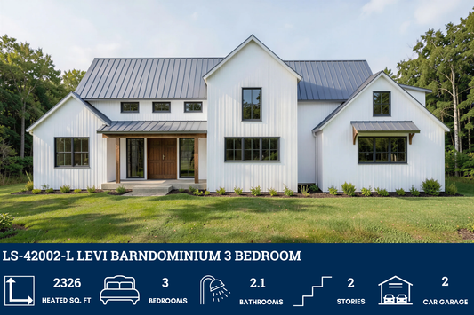LS-42002-L Levi Barndominium House Plan
