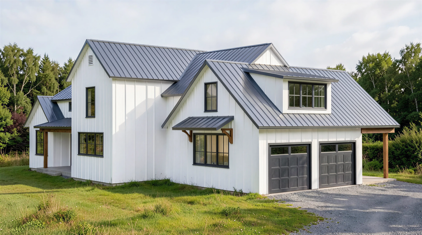 LS-42002-L Levi Barndominium House Plan
