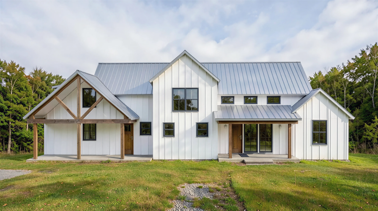LS-42002-L Levi Barndominium House Plan