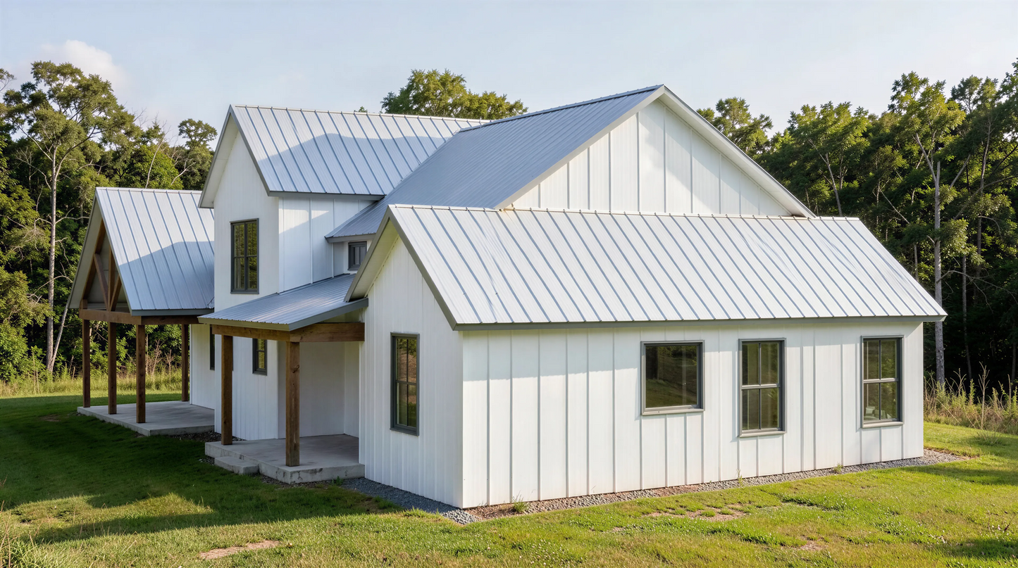 LS-42002-L Levi Barndominium House Plan