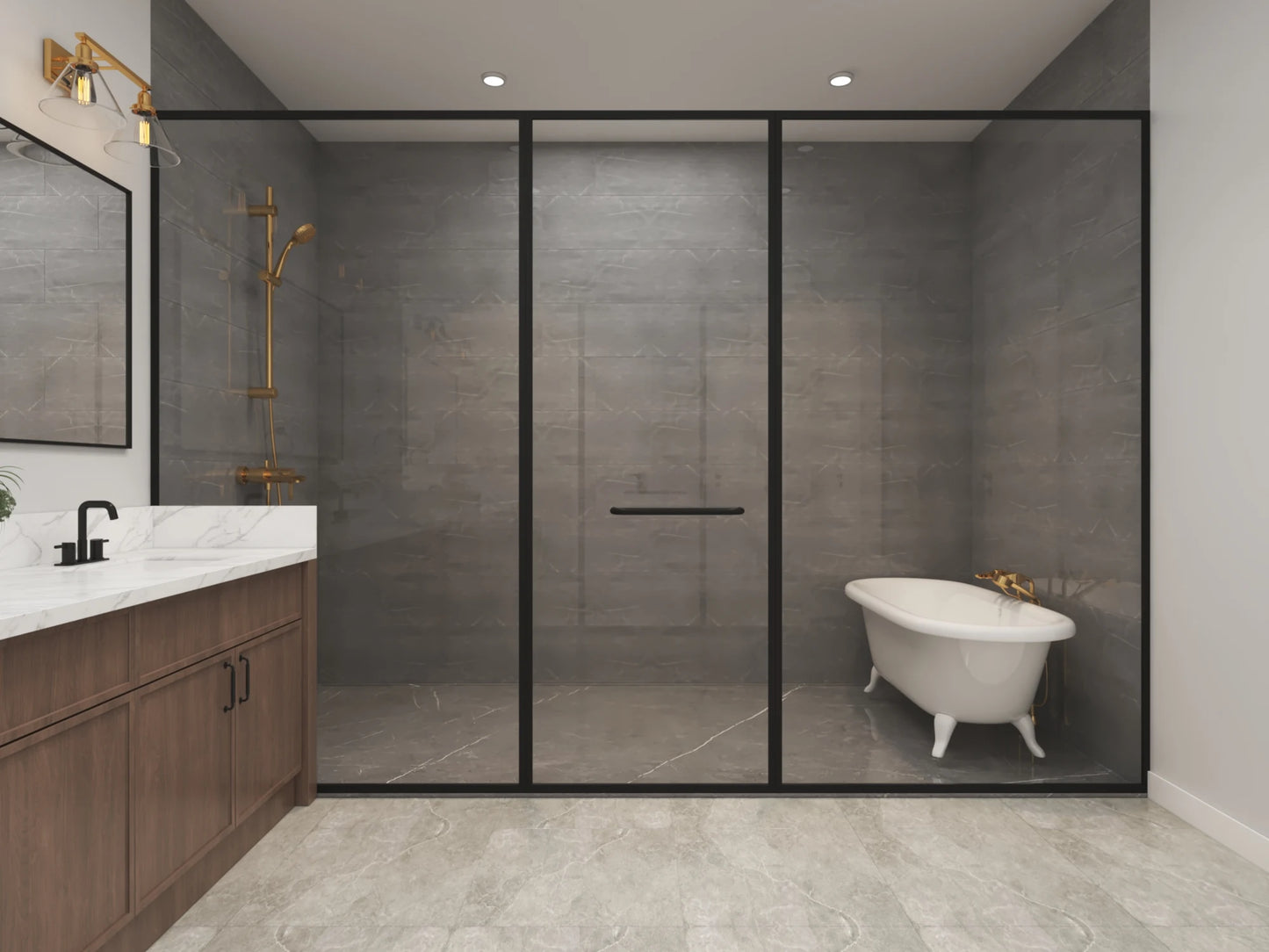 PL-60707-K Kessler Barndominium House Plan