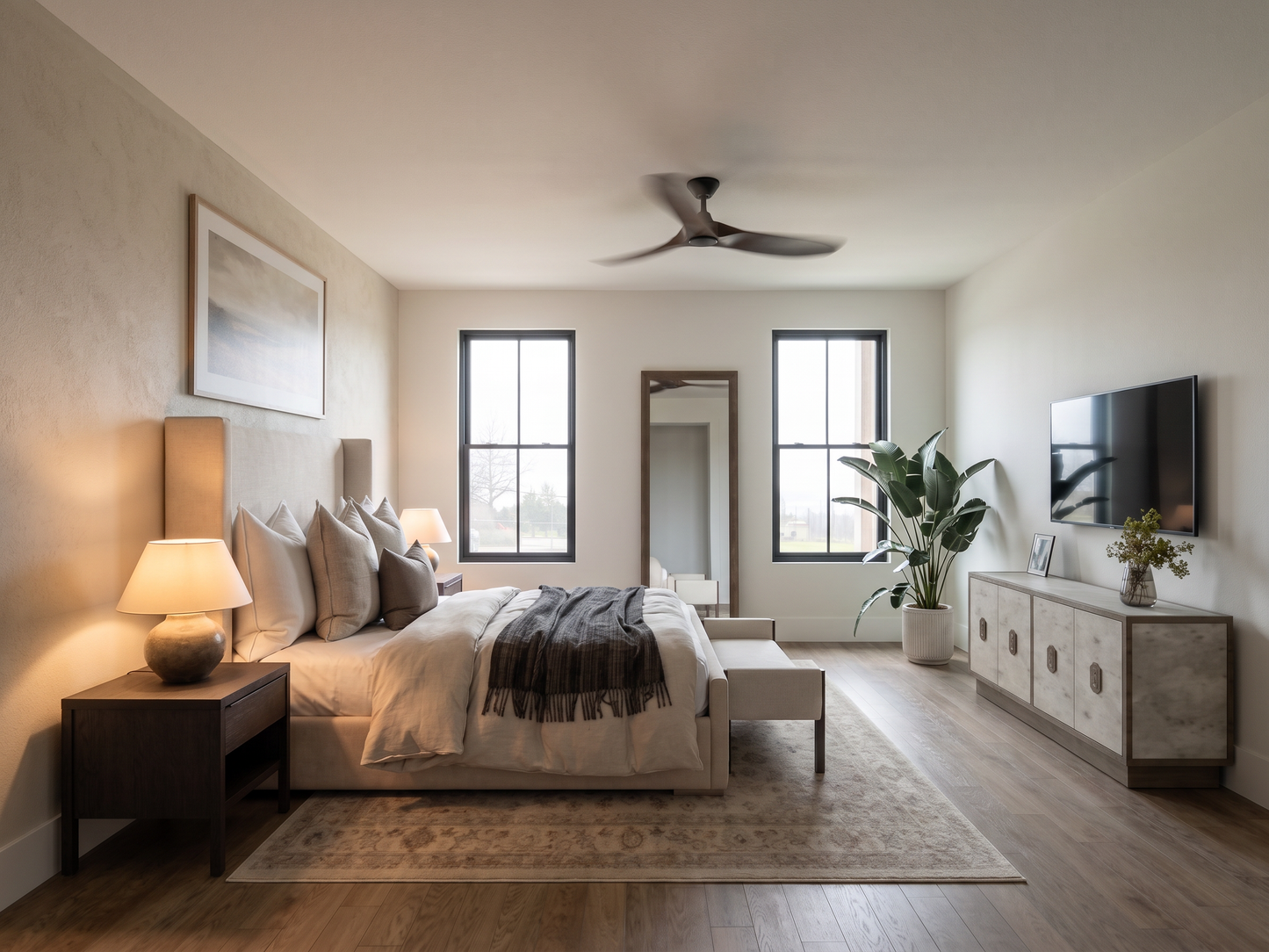 LP-3208-A Ashley Barndominium House Plan