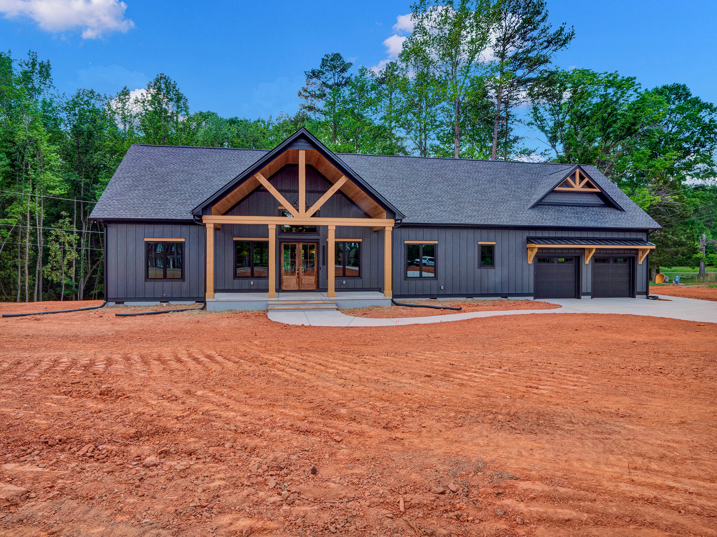 HPZ-22014 Craig Barndominium House Plan