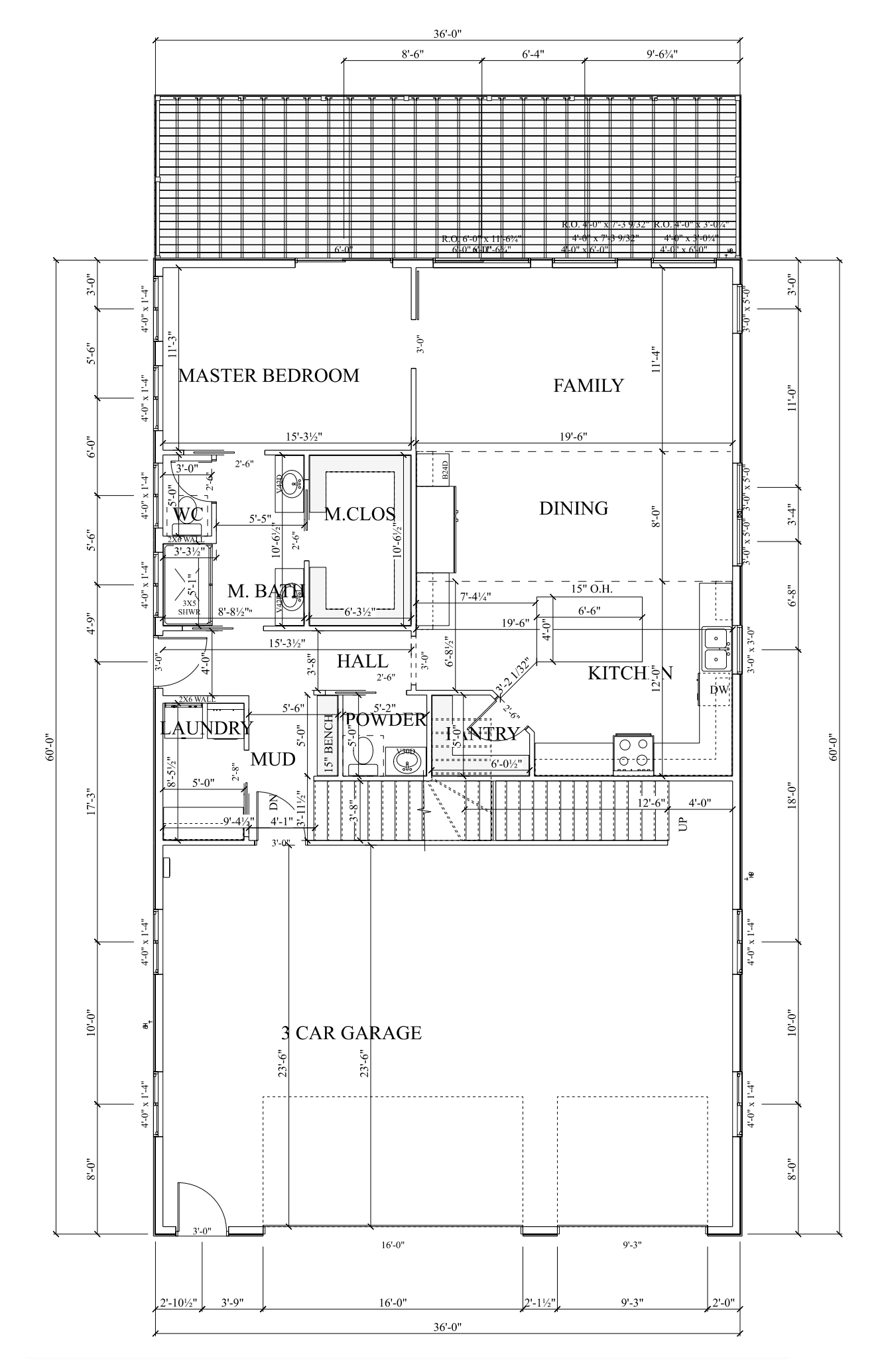 PL-2813 Lakeview Barndominium House Plan