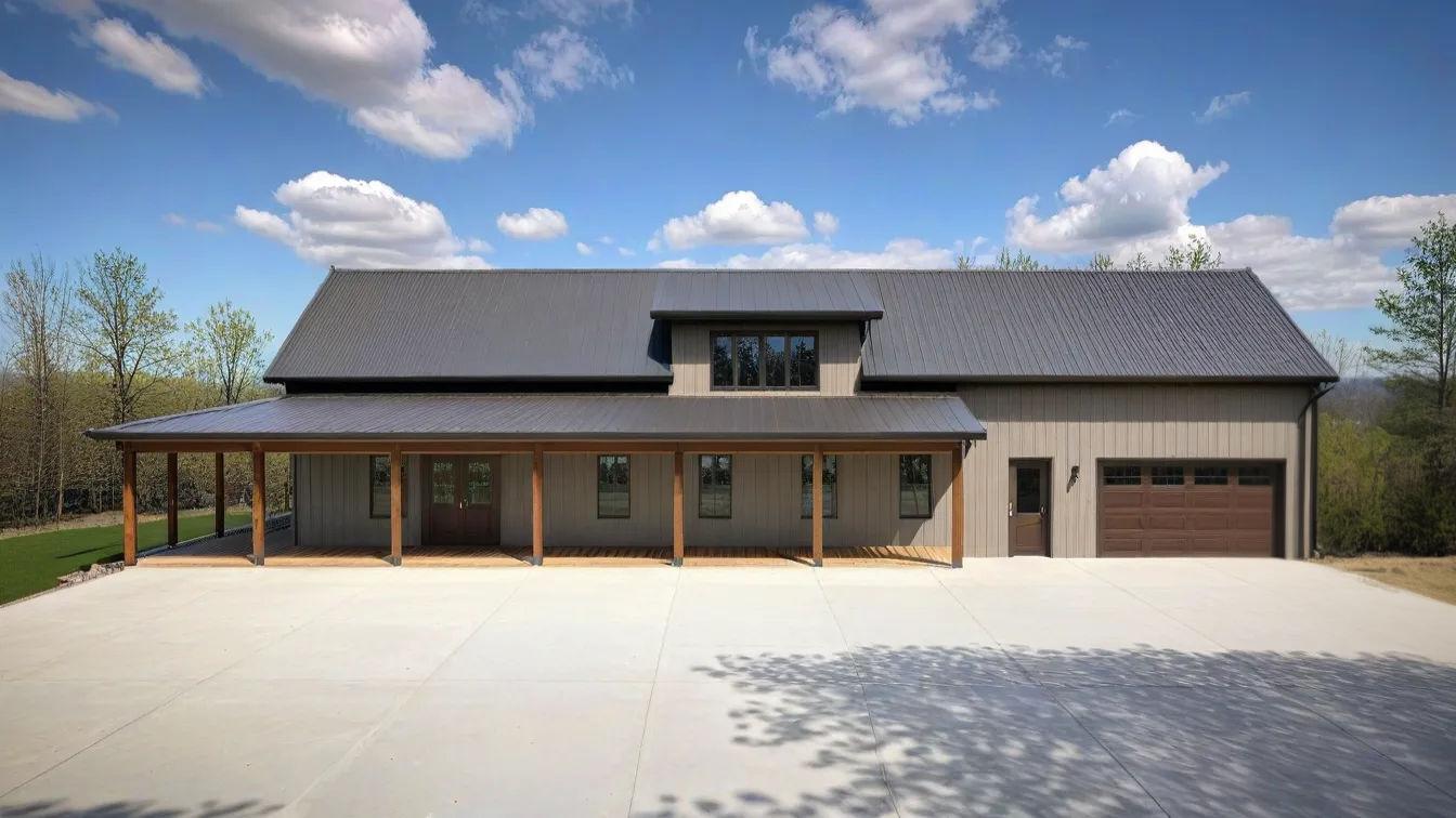 PL-2819 Hampton Barndominium House Plan