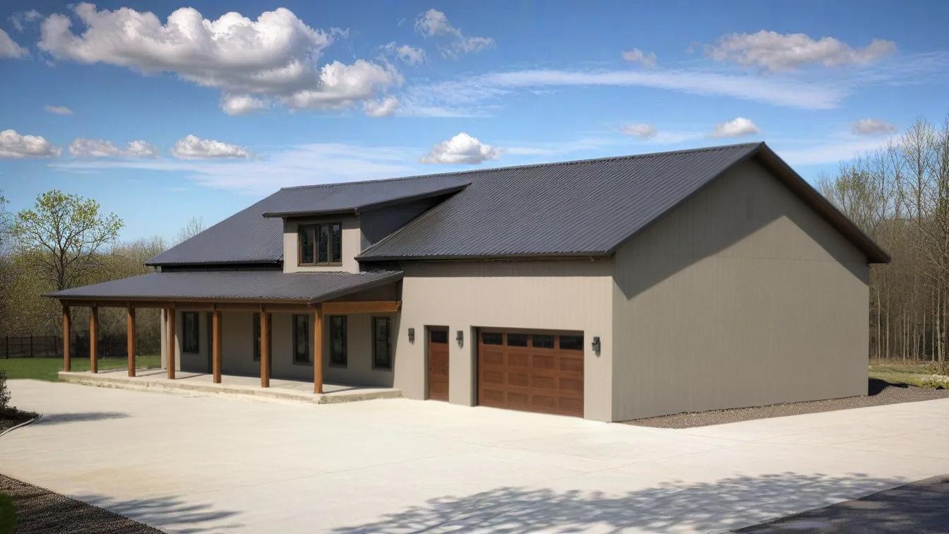 PL-2819 Hampton Barndominium House Plan