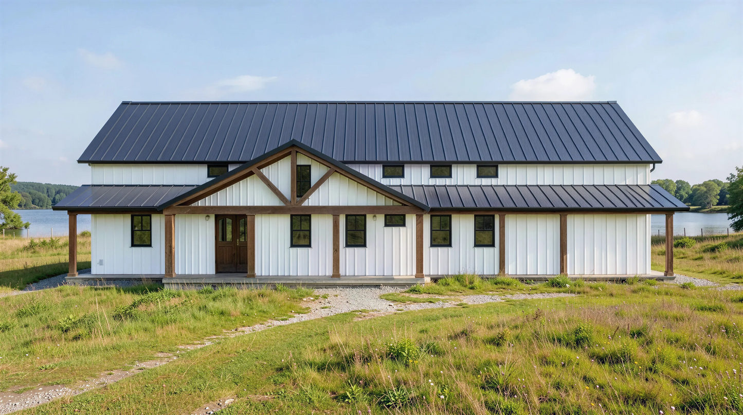PL-2836 Reagan Barndominium House Plan