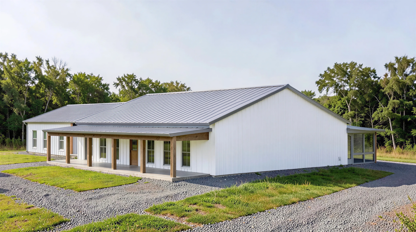 PL-2838 Carlson Barndominium House Plan