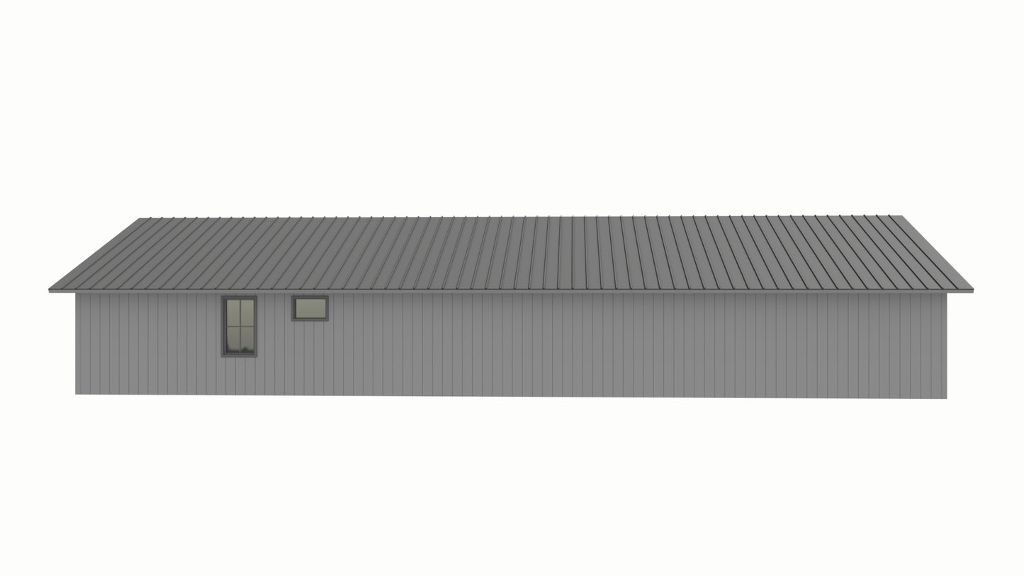 PL-2842 Thomas Barndominium House Plan